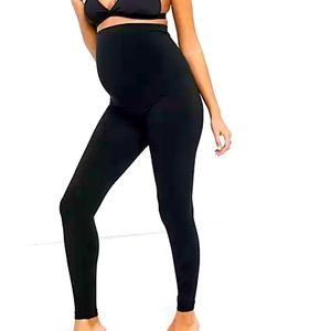 Black Maternity Spanx, Medium